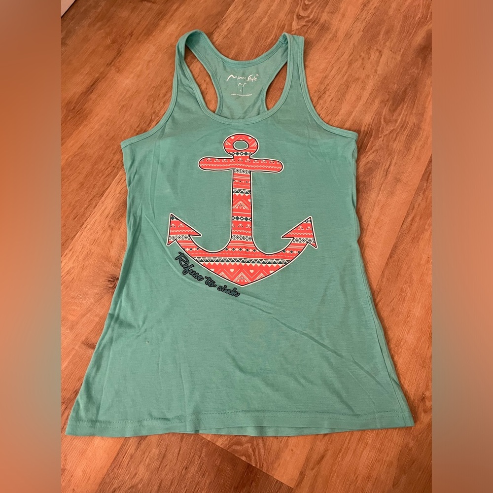 Anchor Tank- Refuse to Sink. Size Large.